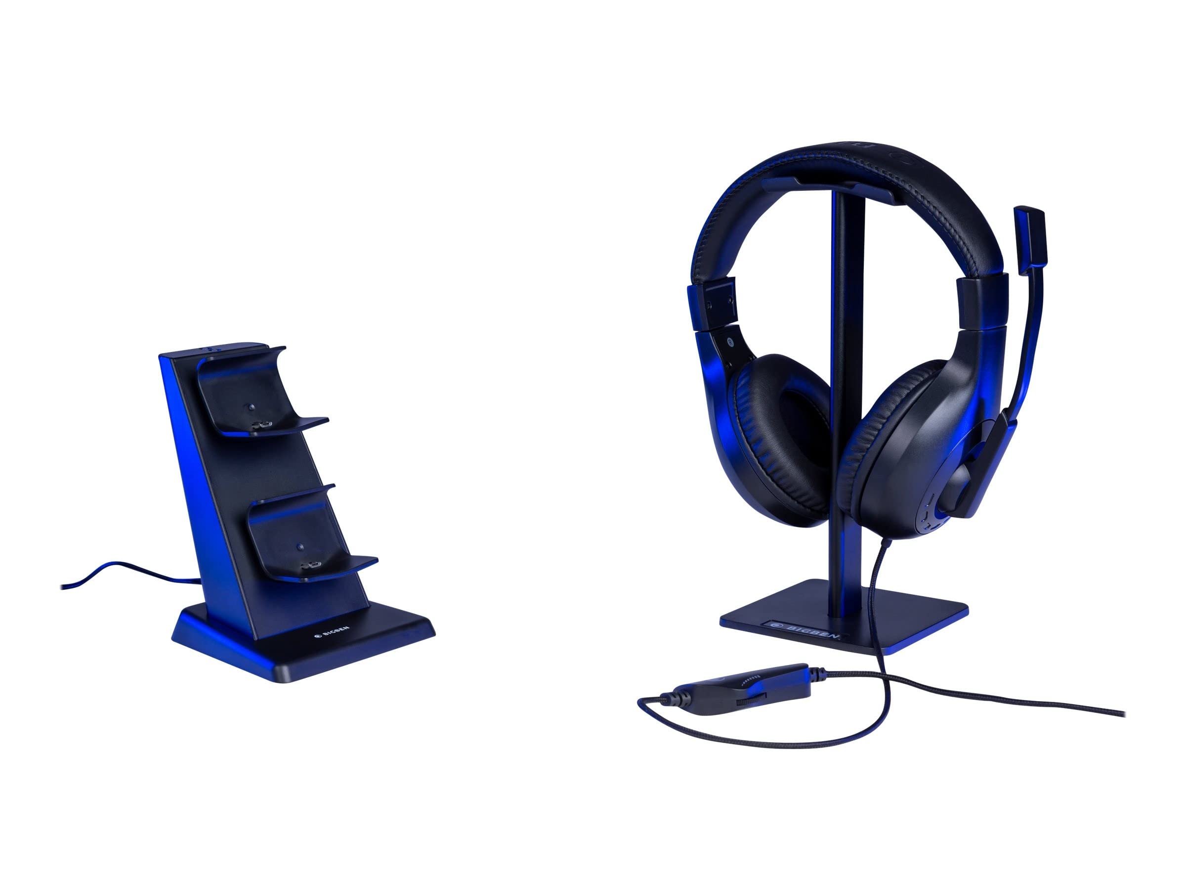 Auriculares Gaming Nacon Paquete Esencial ( PS4 - ) - Soporte, base de carga, empuñaduras Auriculares Gaming Nacon Paquete Esencial ( PS4 - ) - Soporte, base de carga, empuñaduras